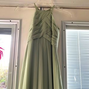 Azazie Dusty Sage  Ginger size J6 junior Bridesmaids